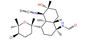 10b-Formamido-5b-isothiocyanatokalihinol A